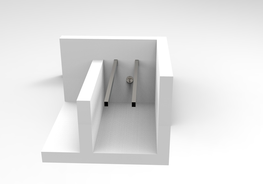 Poutre 80x60 mm Avec Boitiers De Fixations