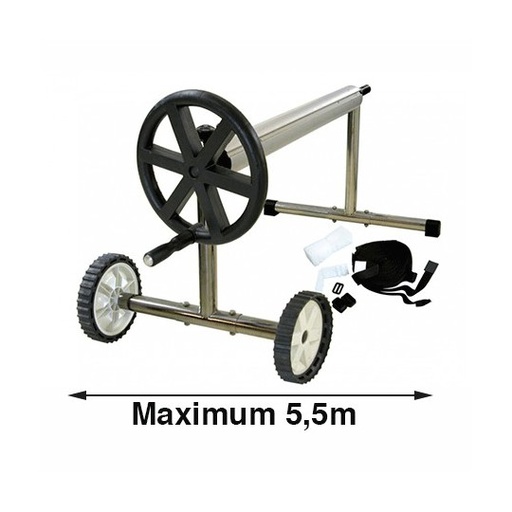 [MPC - PR05-3215 R+P] Enrouleur De Bâche Télescopique - 5,5m