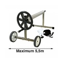 Enrouleur De Bâche Télescopique - 5,5m