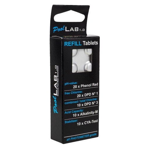 [MPC - Kit Pastille PoolLab 1.0] Pastille de Recharge pour PoolLab 1.0